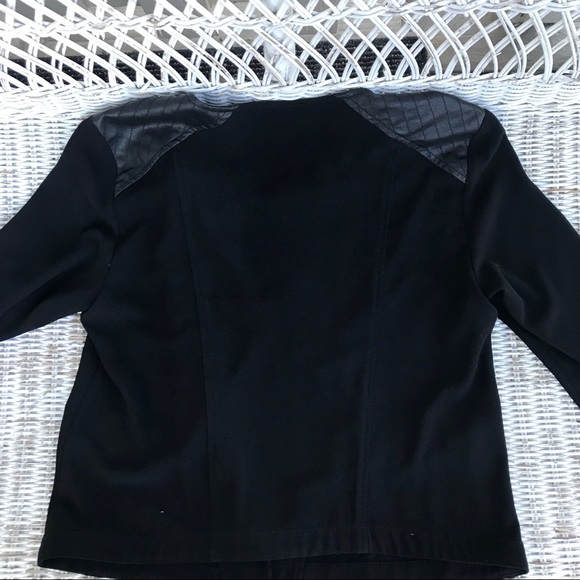 🆕{SANCTUARY of L.A.} Soft City Asymmetrical Zipper  Jacket. Size M - Picture 5 of 9